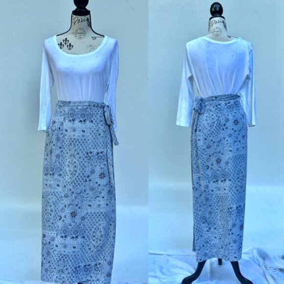 Jones New York Maxi Wrap Skirt - Picture 1 of 5